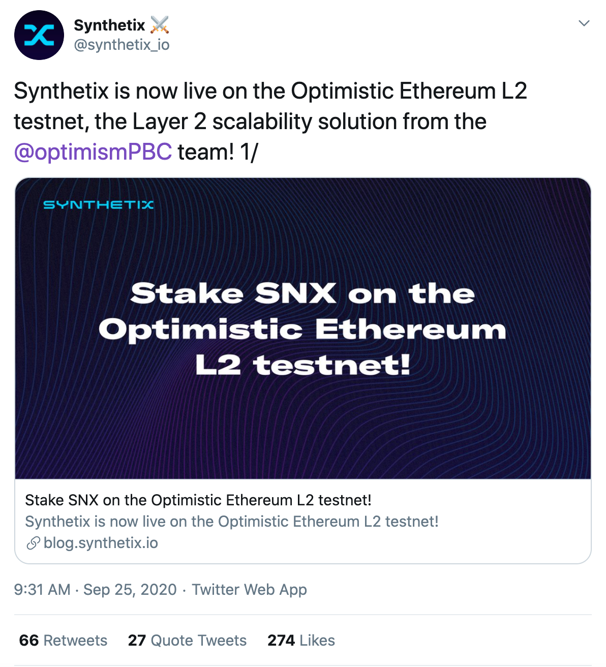 Synthetix的简单介绍